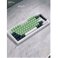 GMK Mint 104+69 SA Profile ABS Doubleshot Keycaps Set for Cherry MX Mechanical Gaming Keyboard